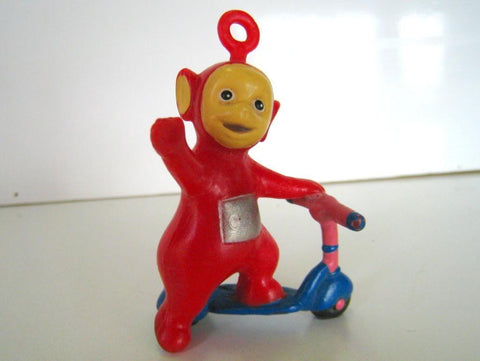 Muñeco de goma: TELETUBIE PO en patinete (Bully 1996)