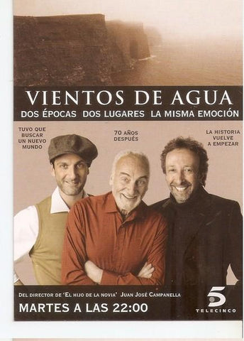 Postal 047209 : Vientos de Agua. Del hdirector de El Hijo de la Novia Juan Jose Campanella