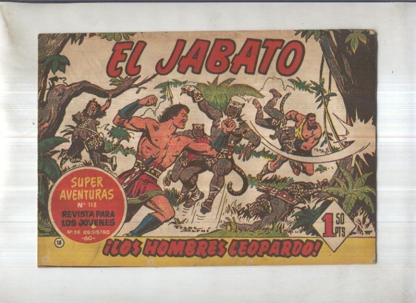 Bruguera: El Jabato numero 015: Los hombres leopardos