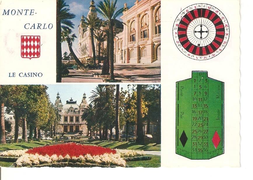 Postal 031625 : Reflets de la Cote dAzur. Monte-carlo. Le Casino