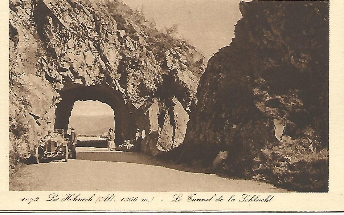 Postal 52564: FRANCIA. Tunel de la Schluncht