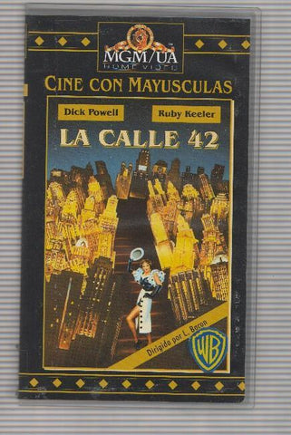 Pelicula VHS: LA CALLE 42 - Lloyd Bacon