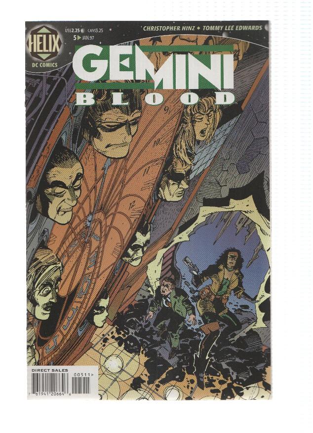 GEMINI BLOOD, Mini-Series Numero 05: Species Paratwa, Part 5 (DC 1996)