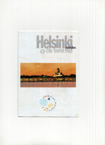 Plano Turistico: Plano Desplegable de la Cuidad de HELSINKI (Finlandia 2000)