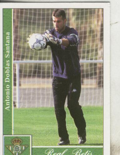 Cromos: Liga 2002: Betis: Doblas