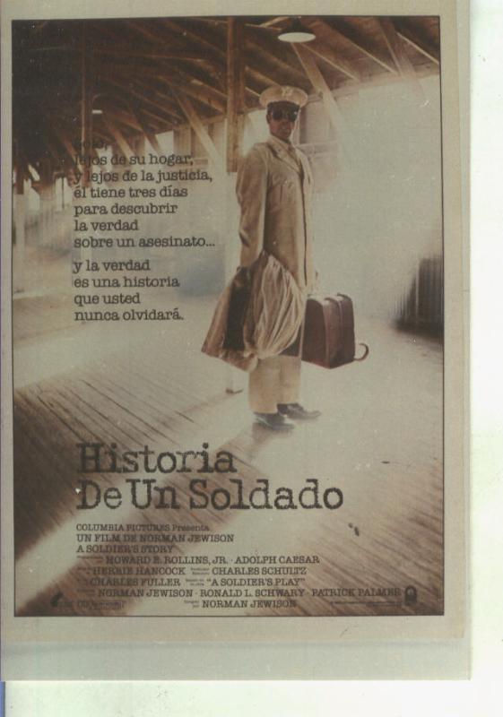 Foto cine 074: Historia de un soldado (Howard E.Rollins)