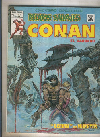 Relatos Salvajes numero 79: Conan (numerado 2 en trasera)