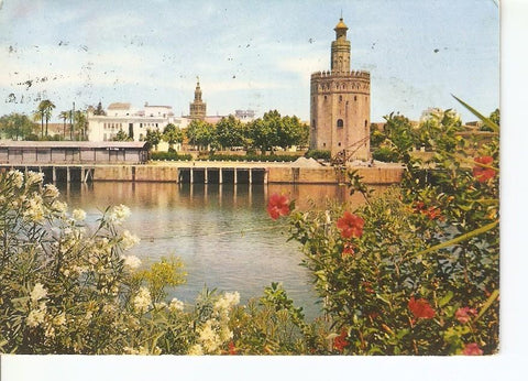 Postal 032063 : Sevilla Torre del Oro y Rio Guadalquivir
