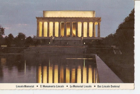 Postal 036745 : El Monumento Lincoln