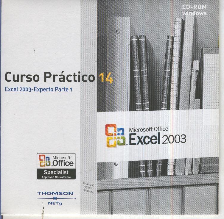 CD-ROM: Curso Practico Office 2003, No.14: EXCEL 2003-EXPERTO
