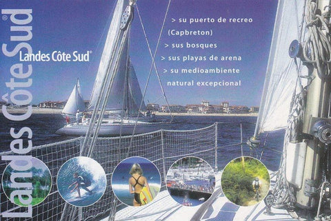 Postal 60625.  Publicitaria  Landes Cote Sud (Francia)