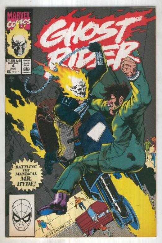 GHOST RIDER Vol.2, No.04 (1990): You Can Run, But You can,t Hyde