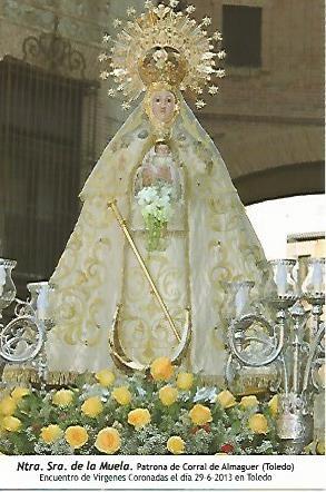 POSTAL 54099: Nuestra Señora de la Muela. Corral de Almaguer. Toledo