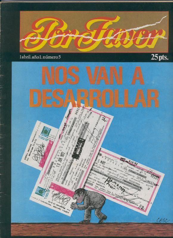Por Favor numero 005, 1 abril 1974