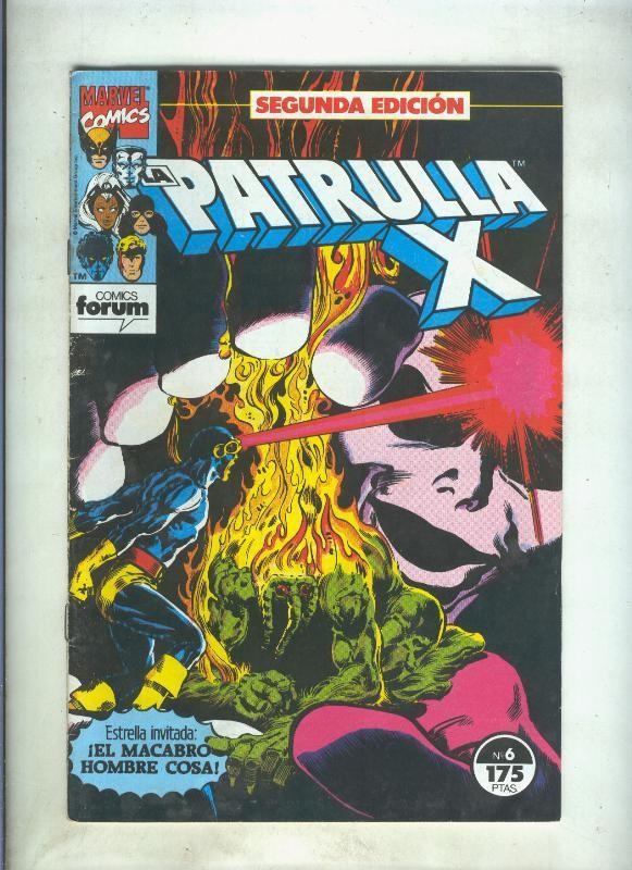 La Patrulla X volumen 1 segunda edicion numero 06 (numerado 3 en trasera)
