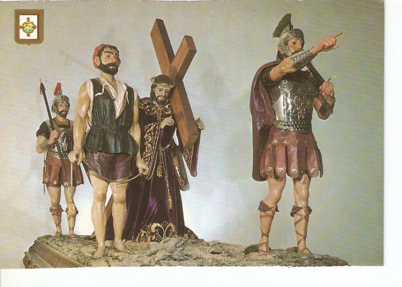 Postal 024107 : Camino del carvario. Justo Fernandez. Semana Santa. Zamora