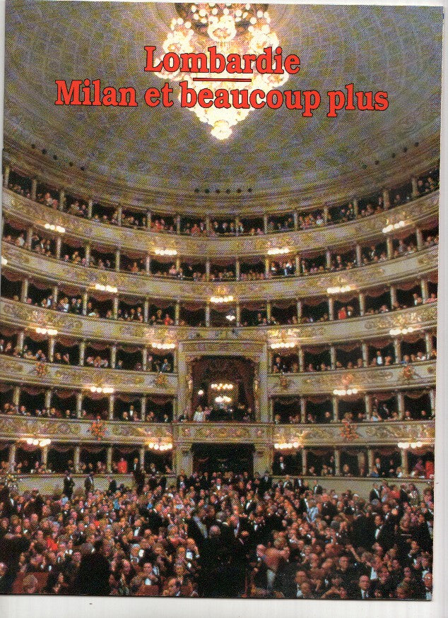 Revista/Guia Turistica: LOMBARDIE - Milan et becaucoup plus (Instituto Geografico De Agostini)