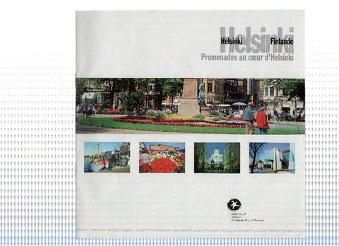 Revista/Guia Turistica: HELSINKI - Promenades au coeur d,Helsinki / Paseos por Helsinki (2000)
