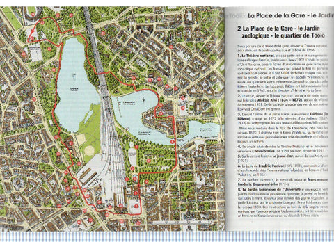 Revista/Guia Turistica: HELSINKI - Promenades au coeur d,Helsinki / Paseos por Helsinki (2000)