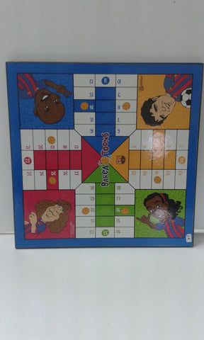 Juego de La Oca y Parchis del Futbol Club Barcelona: Etoo, Ronaldinho, Pujol, etc