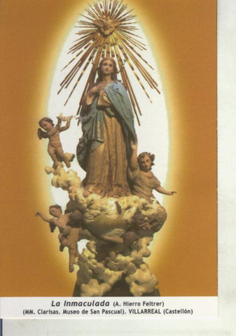 Postal 011705: Virgen Ntra Sra La Inmaculada, Villarreal, Castellon