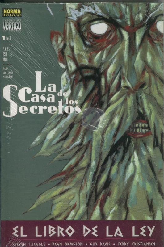 Coleccion Vertigo numero 074: La Casa de los secretos: El libro de la ley numero 1