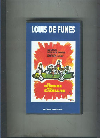 Video VHS: Louis de Funes numero 2b: El hombre del cadillac