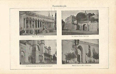 LAMINA ESPASA 14455: Palacios y mezquitas de Estambul