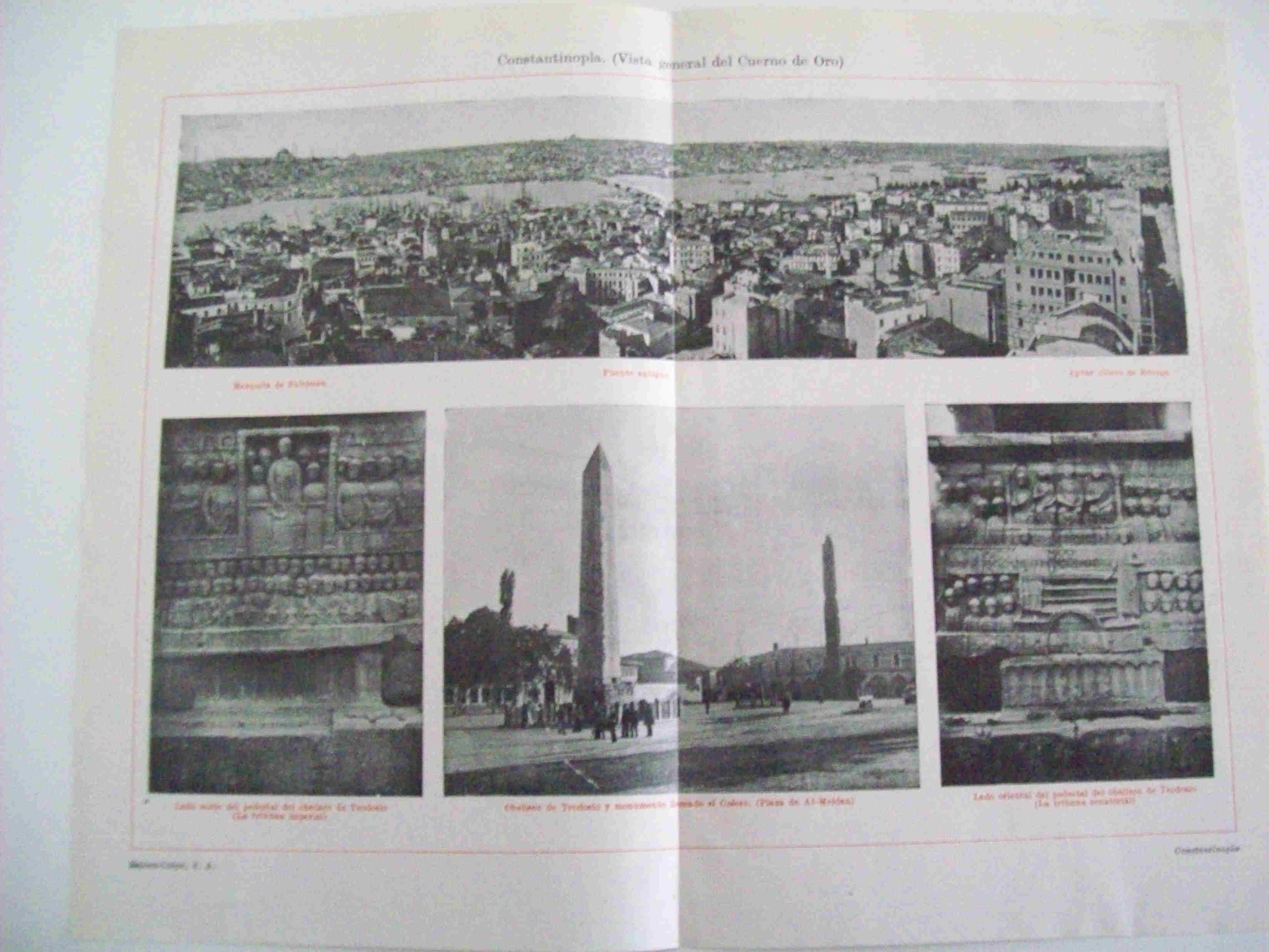 LAMINA ESPASA 14458: Vistas del Cuerno de Oro en Estambul