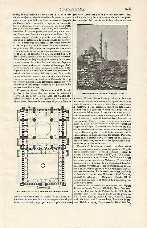 LAMINA ESPASA 14459: Mezquita de la sultana Valide en Estambul