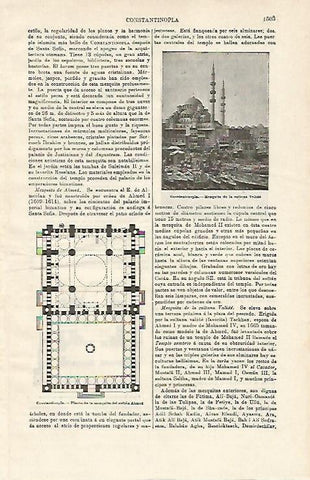 LAMINA ESPASA 14459: Mezquita de la sultana Valide en Estambul
