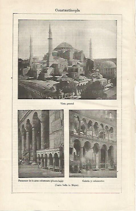 LAMINA ESPASA 14462: Santa Sofia de Estambul