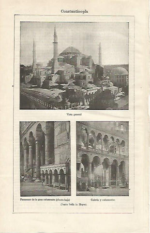 LAMINA ESPASA 14462: Santa Sofia de Estambul