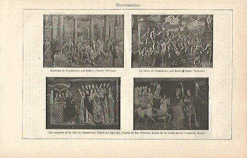 LAMINA ESPASA 14466: Vida de Constantino en Roma