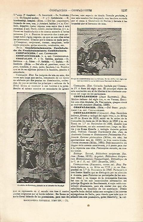 LAMINA ESPASA 14492: Confalon