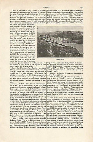 LAMINA ESPASA 14551: Combe Martin Inglaterra