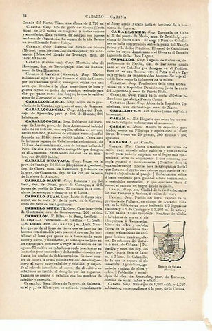 LAMINA ESPASA 14584: Escudo de Cabana Coruña