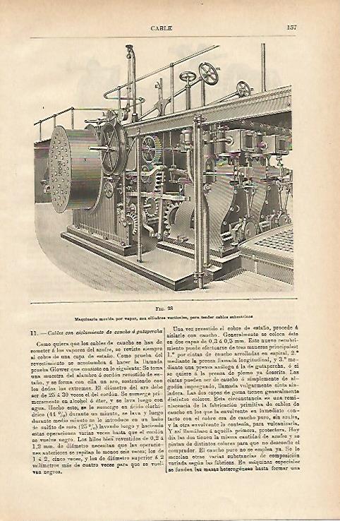 LAMINA ESPASA 14601: Maquina de vapor