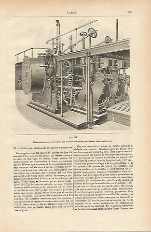 LAMINA ESPASA 14601: Maquina de vapor