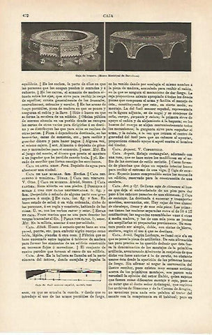 LAMINA ESPASA 14676: Caja de brasero