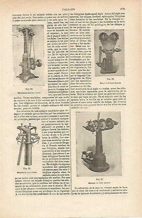 LAMINA ESPASA 14745: Maquinas para hacer tacones de zapatos