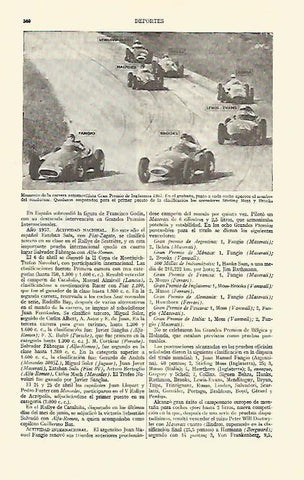 LAMINA ESPASA 14866: Gran Premio de Inglaterra de 1957
