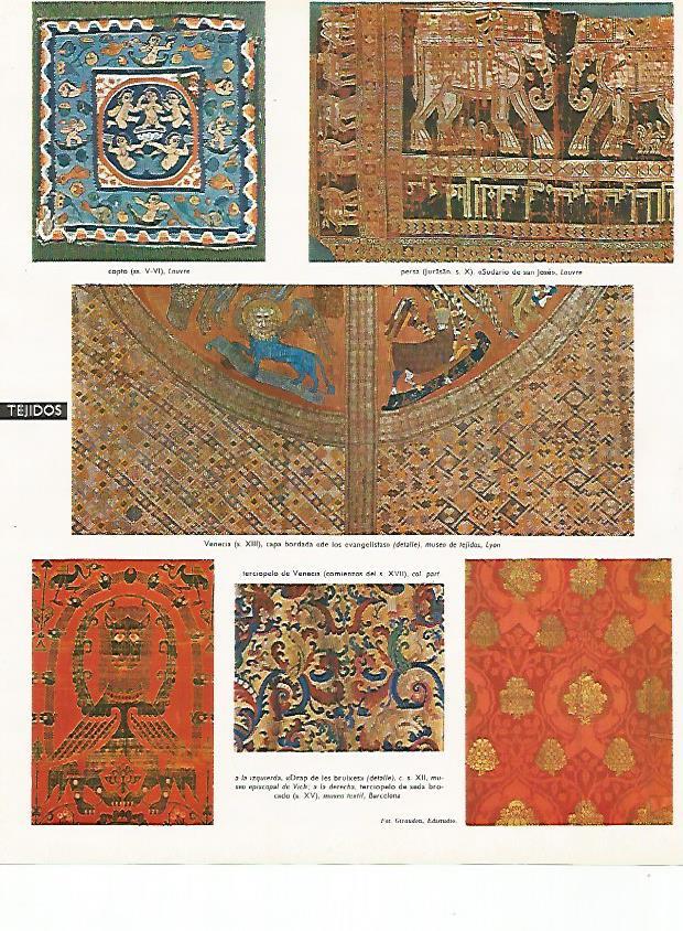 LAMINA LAROUSSE 70004: Tejidos