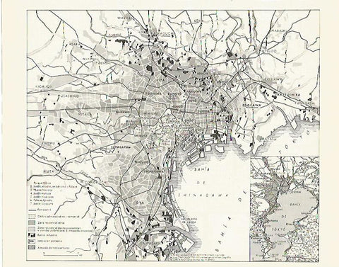 LAMINA LAROUSSE 70012: Plano de Tokio