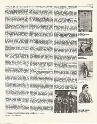 LAMINA LAROUSSE 70014: Toreo. Cuchares Frascuelo Lagartijo y Reverte