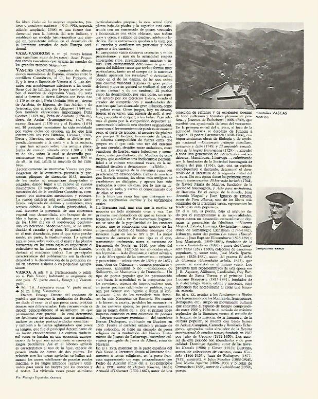 LAMINA LAROUSSE 70044: Montañas del Pais Vasco