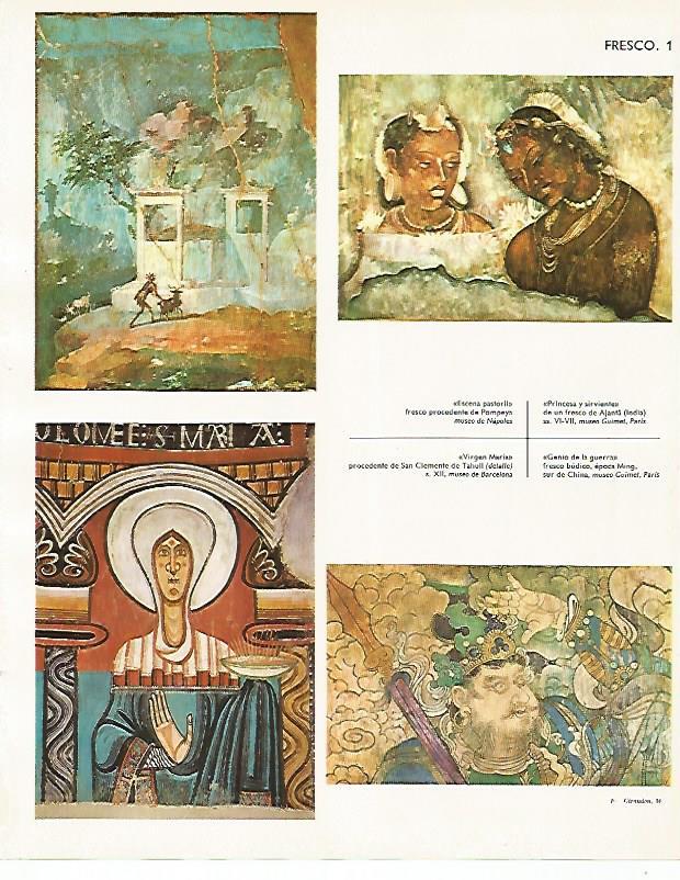LAMINA LAROUSSE 70088: Frescos