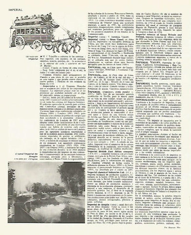 LAMINA LAROUSSE 70136: Carruaje con imperial