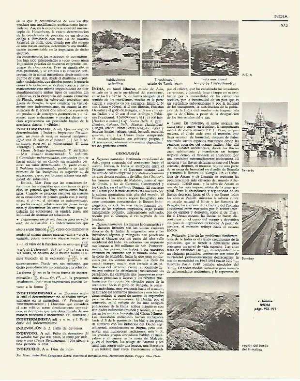 LAMINA LAROUSSE 70149: Lugares de la India