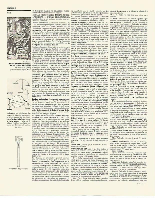 LAMINA LAROUSSE 70156: Indicadores